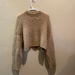 Crop sweater